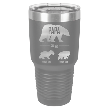 Papa Bear Tumbler Cup